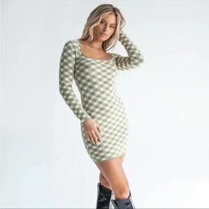 Princess Polly Gabby Long Sleeve Mini Dress
